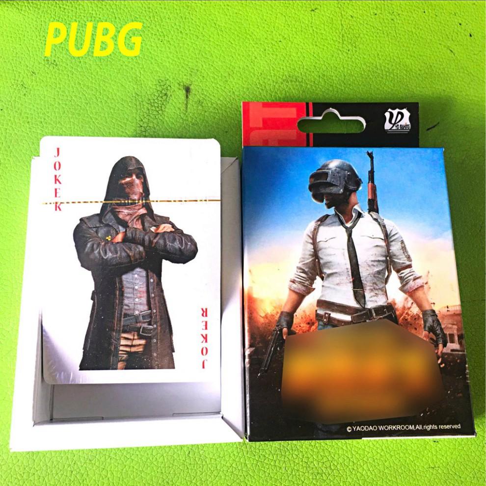 Bộ Bài Tây 54 lá PUBG 54 ảnh khác nhau bài poker anime manga dễ thương bộ tú lơ khơ