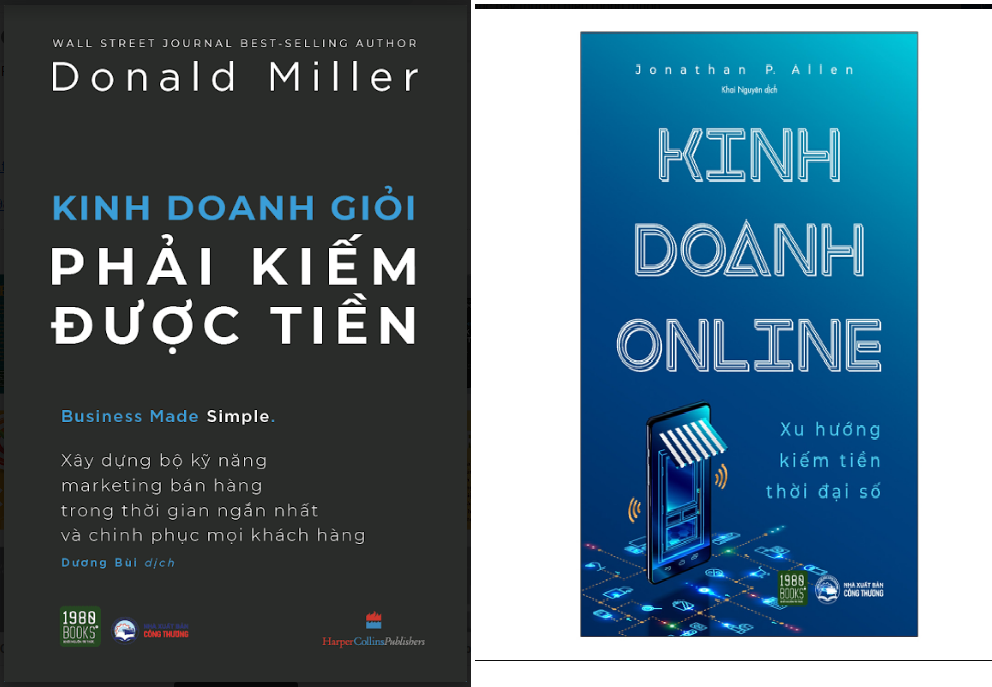 Combo Kinh Doanh Online+KINH DOANH GIỎI PHẢI KIẾM ĐƯỢC TIỀN