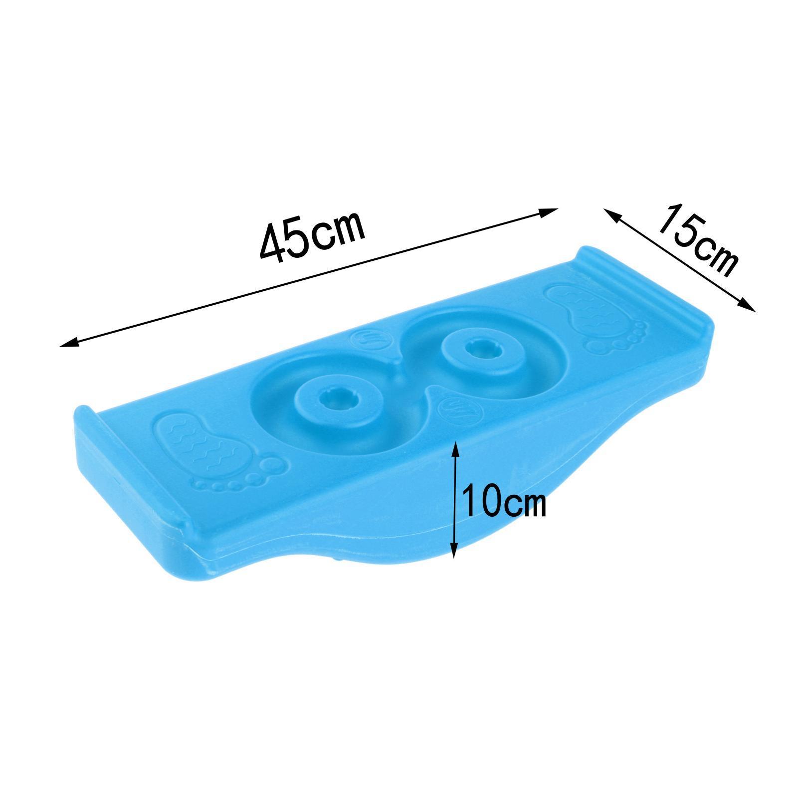 Wobble Balance Board Kids Rocker Board Toy w/ Antislip Strip Blue