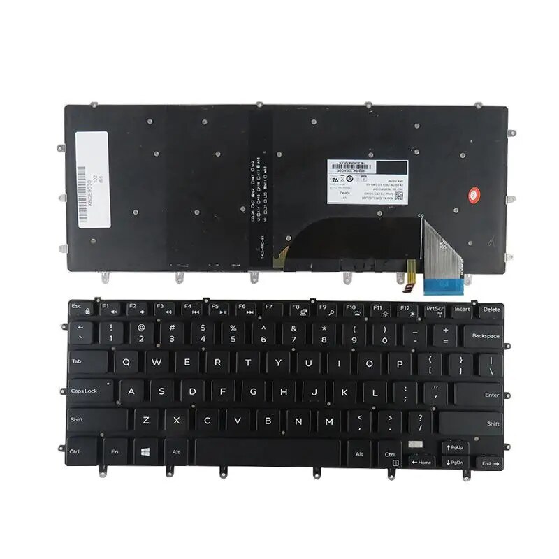 Bàn phím thay thế cho Laptop Dell XPS 9550 có đèn LED, Inspiron 15-7000 7558 7568, XPS 15 9560,9570 9550 , 5510 M5510 5520 M5520