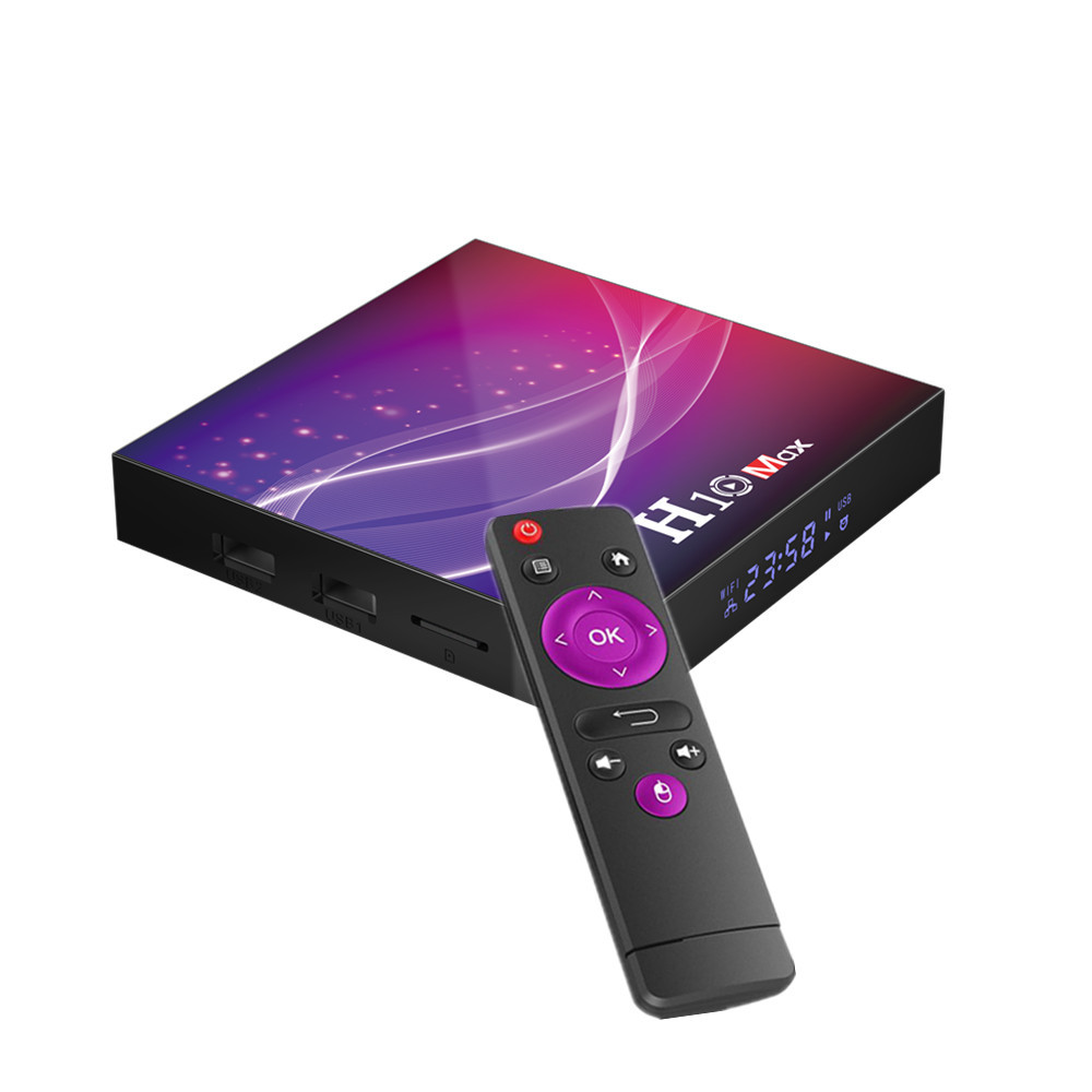 Android Tivibox Ldk.ai MAX Android 10.0 STB 4G RAM+64GB ROM .4G/5G Wifi BT4.0 1000M Media Player - Hàng Chính Hãng