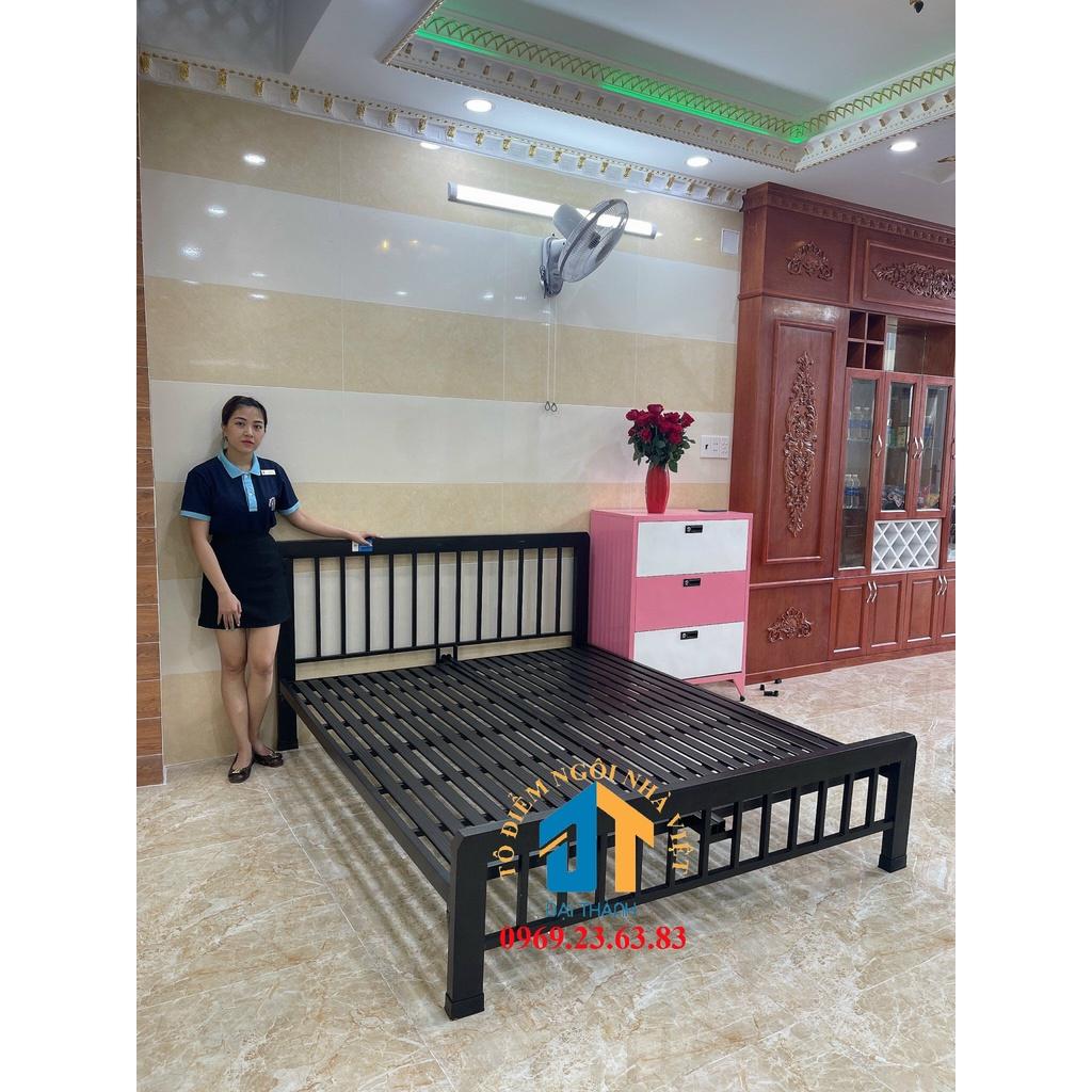 Giường sắt mỹ nghệ Đại Thành cao cấp