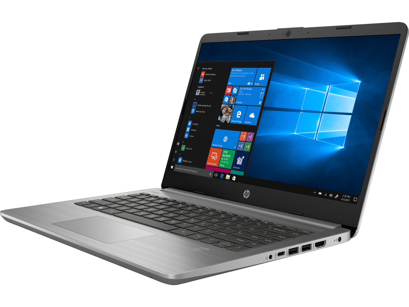 Laptop HP 340s G7 36A37PA i7-1065G7 | 8GB RAM | 512GB SSD | 14.0 FHD | XÁM | WIN 10 - Hàng chính hãng