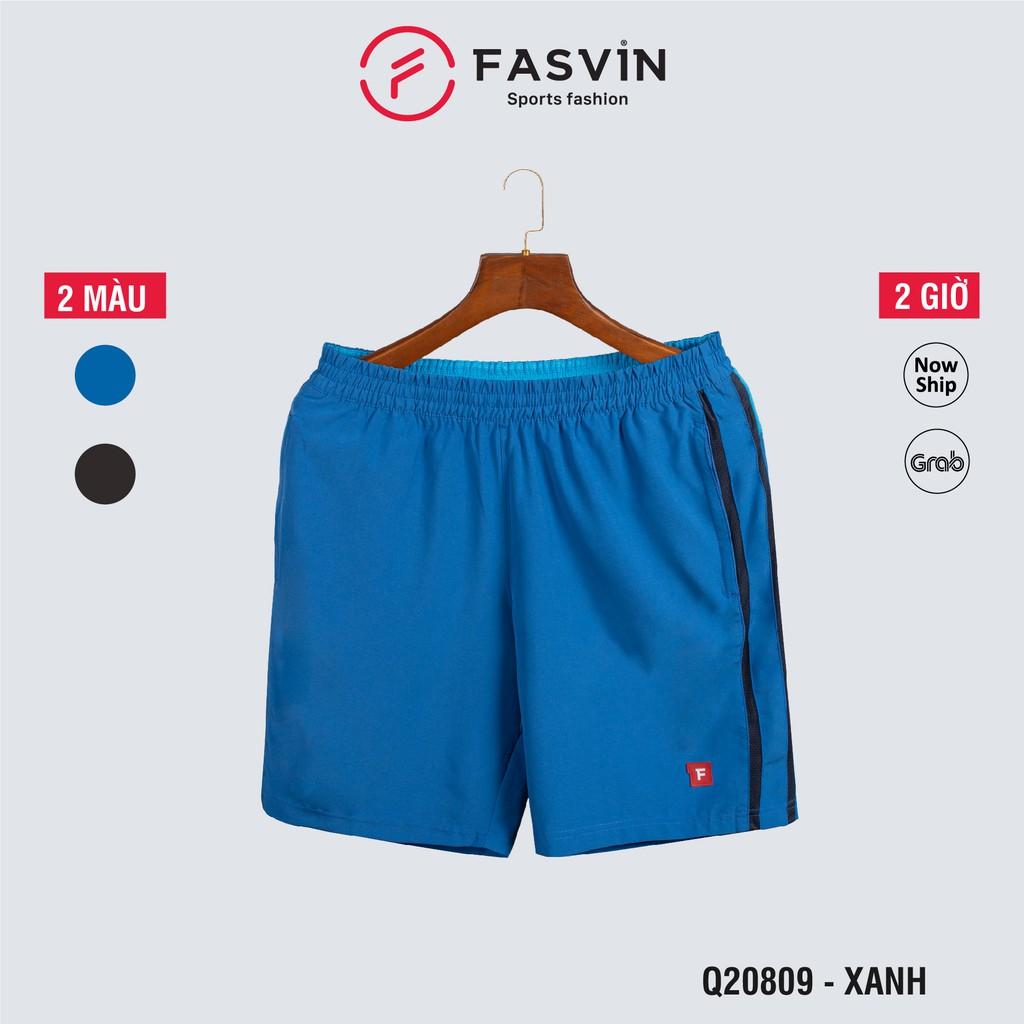 Quần đùi thể thao nam Fasvin Q20809.HN vải gió chun mềm mại co giãn thoải mái vận động