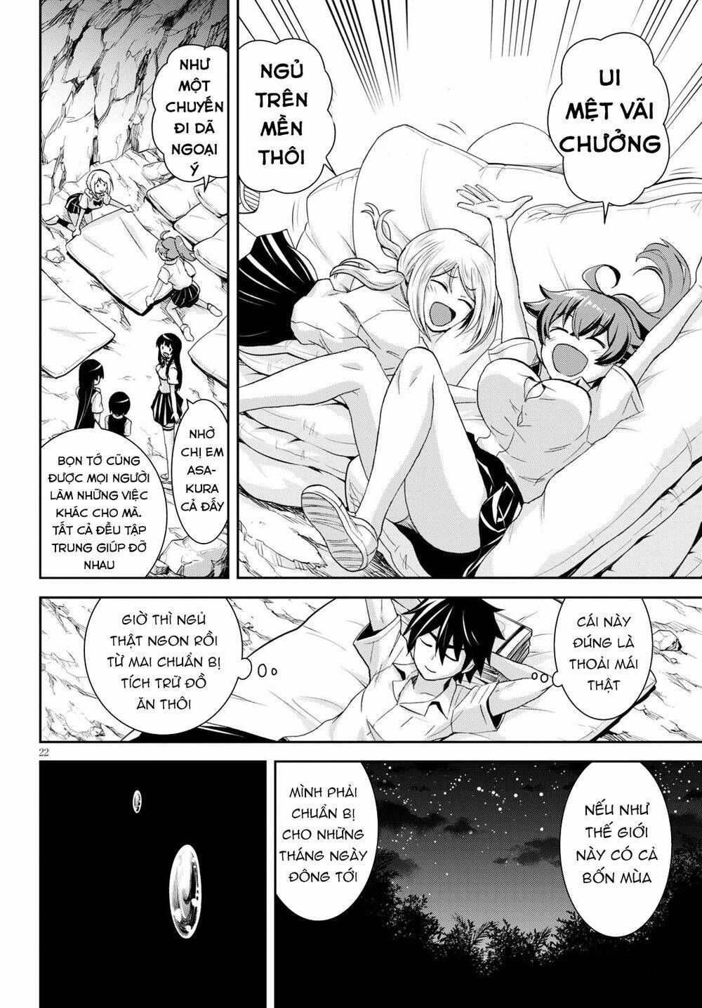 isekai yurutto survival seikatsu: gakkou no minna to isekai no mujintou ni tenishitakedo ore dake chapter 7 23