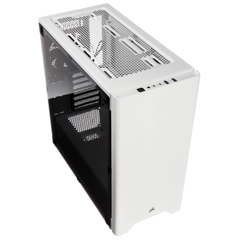 Vỏ case Corsair Carbide 275r kính cường lực White - Hàng chính hãng