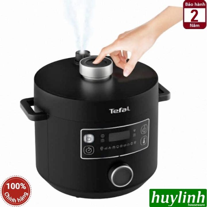 Nồi áp suất điện Tefal Turbo Cuisine CY754830 - 5 lít - 10 chức năng - Hàng chính hãng