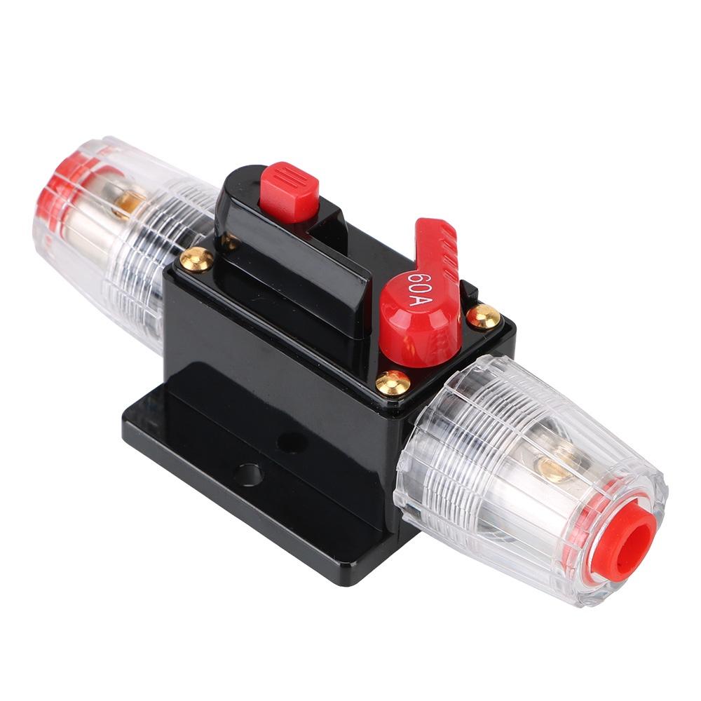 Giá Đỡ Cầu Chì Khuếch Đại Âm Thanh 12v / 24v 60a 100a Cho Xe Hơi