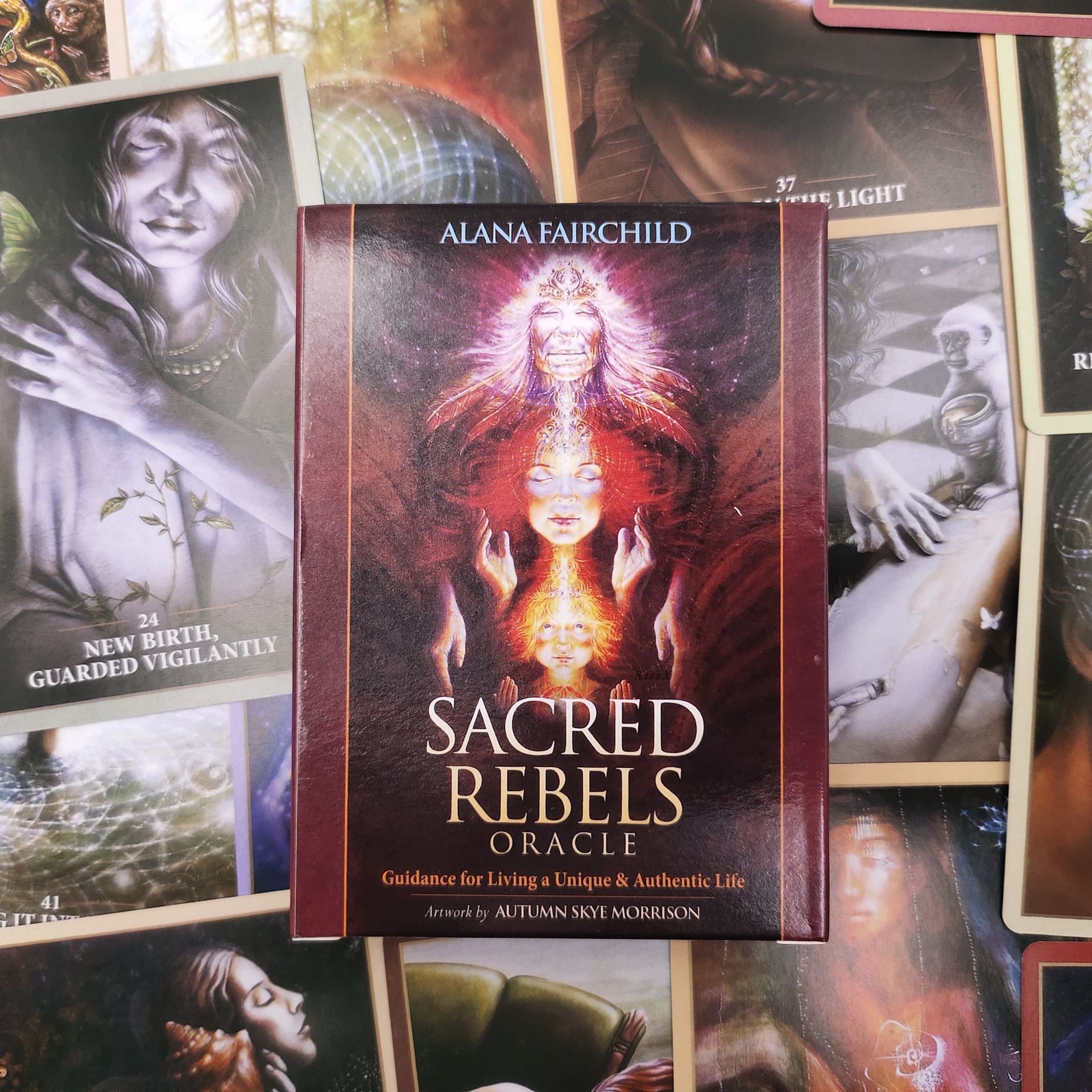 Bộ Bài Bói Tarot Sacred Rebels Oracle New Cao Cấp