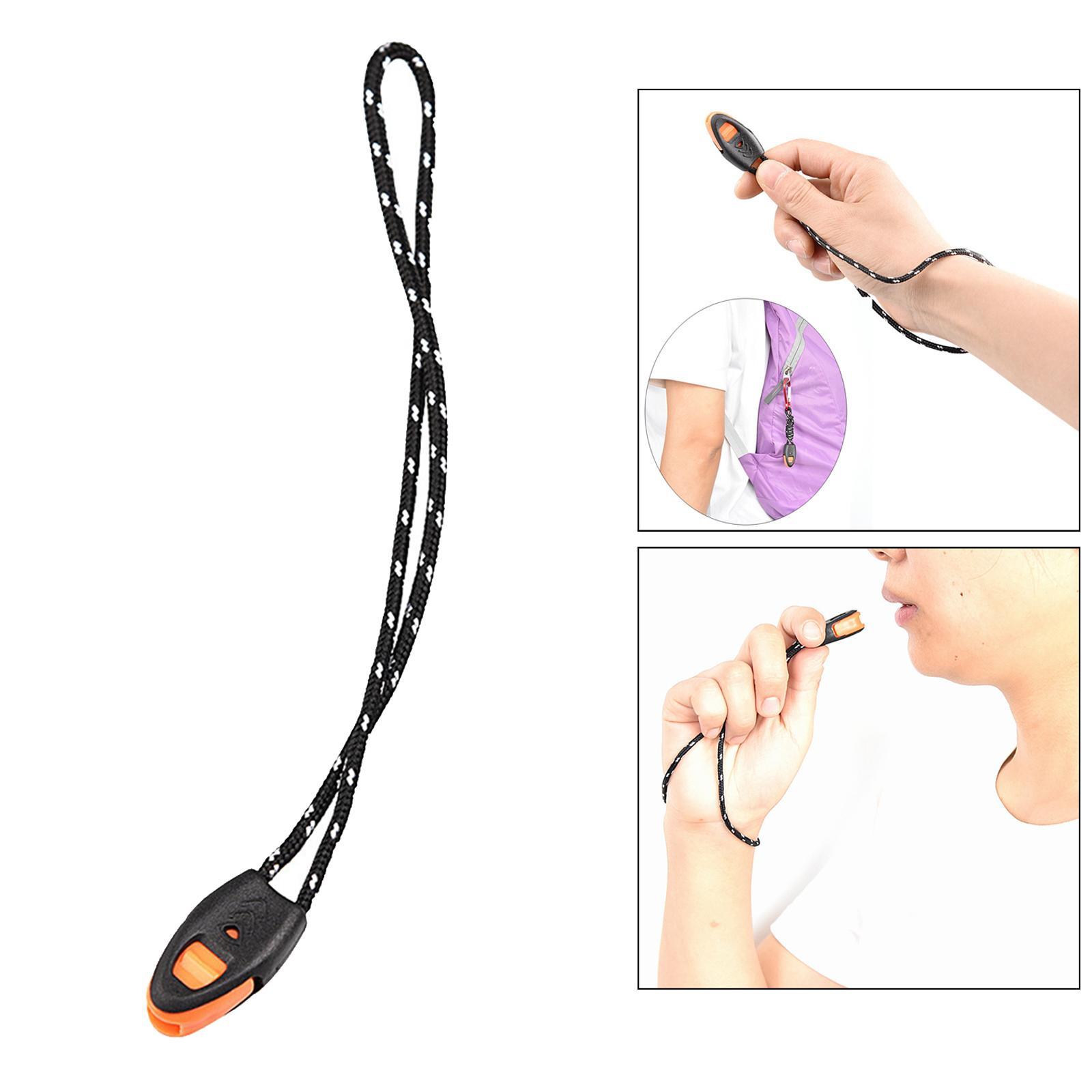 Survival Whistle Whistles with Lanyard for Outdoor Boating Without Carabiner