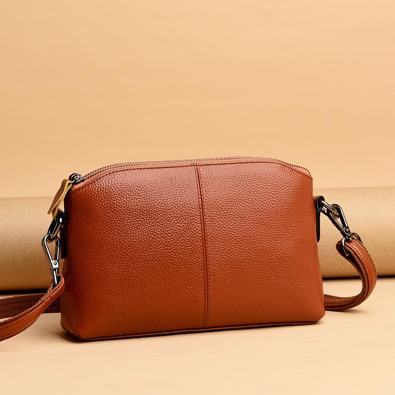 Da Thật Chính Hãng Da Thật Da Bò Nữ Thời Trang Nữ Túi Nhỏ Đeo Vai Túi Đeo Ngang Người Túi Nữ Túi Xách Tay
