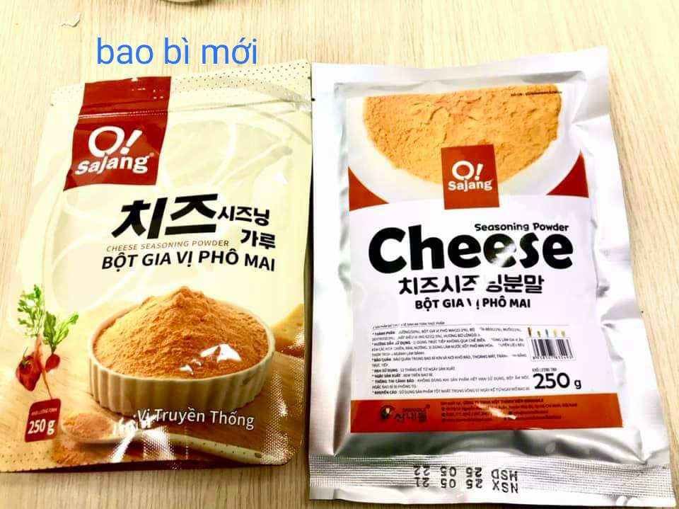 500g Bột Phô Mai Cheese (2 gói 250g)