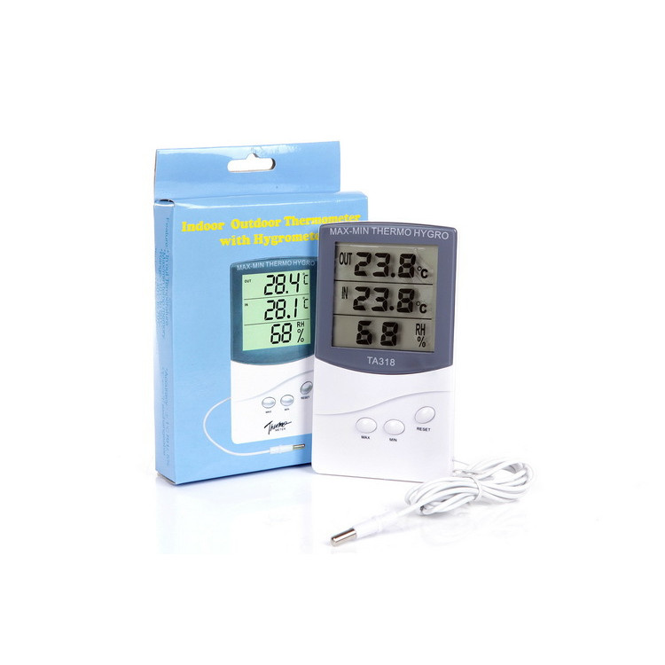 Máy đo nhiệt độ, độ ẩm model TA318 - Tặng 01 đèn ngủ cắm USB
