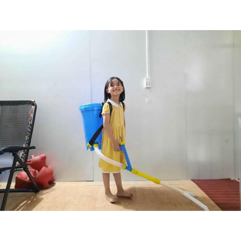 Máy bón phân 1 hàng, 2 hàng TMP-02, Dụng cụ bón phân đeo vai, Bình bón phân cho cây trồng