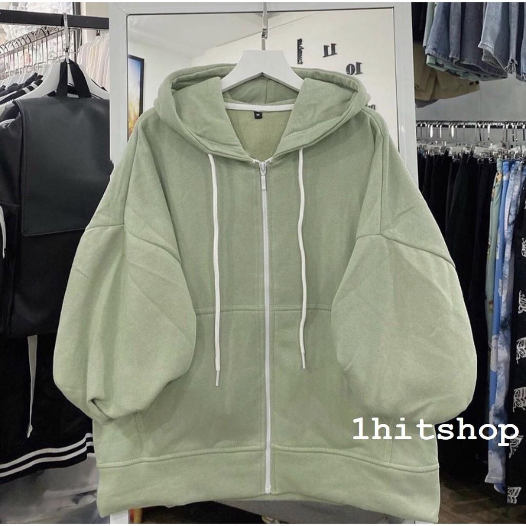 Áo KHOÁC Hoodie LỬNG CUTE Nữ Ulzzang Unisex 1hitshop