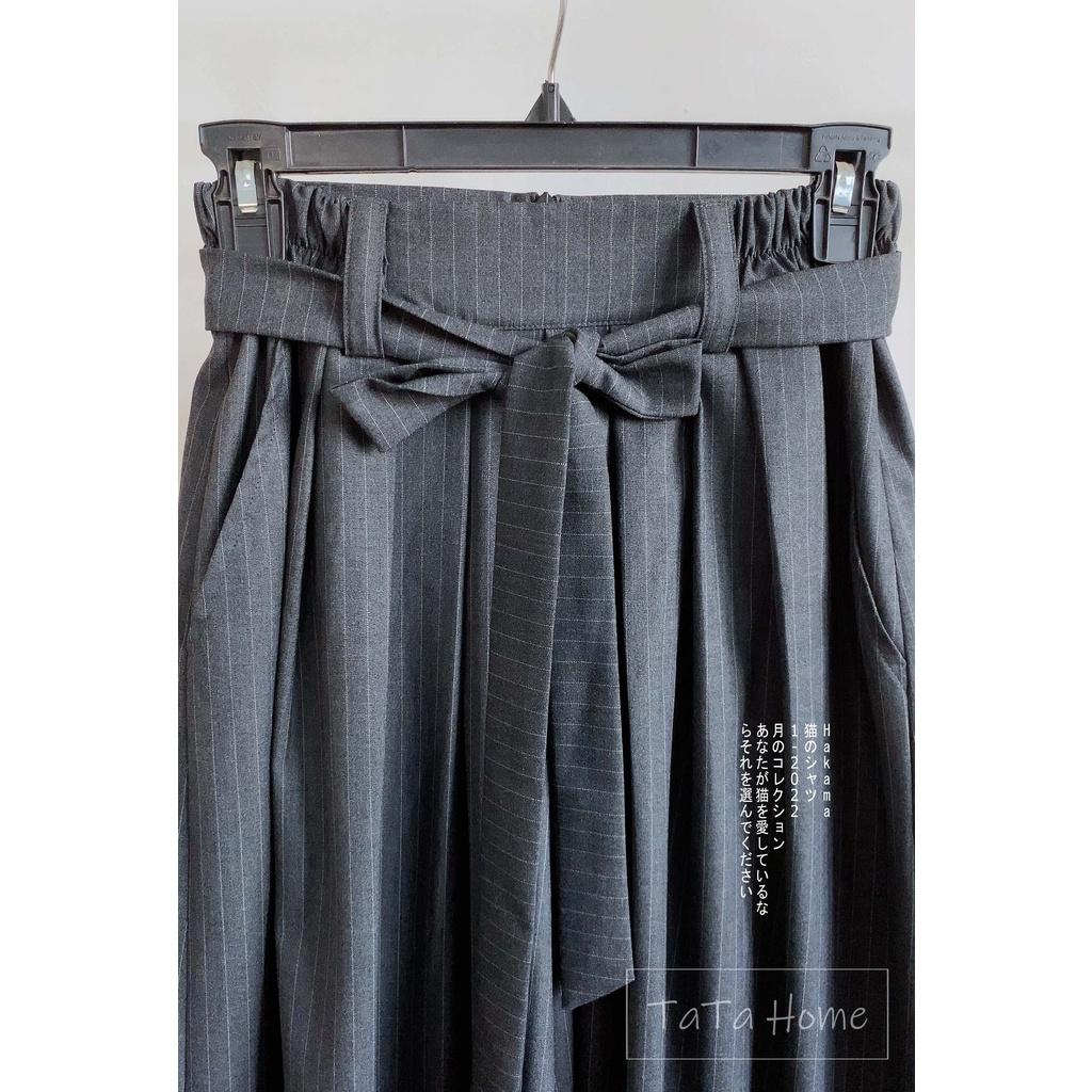 Quần Ống Xếp Phong Cách Nhật Bản - Hakama Pants