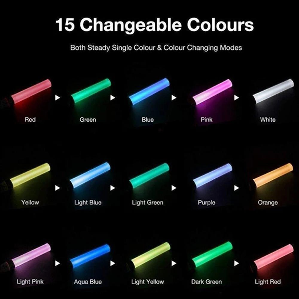 Gậy đèn LED với 15 chế độ màu dùng trong các buổi tiệc