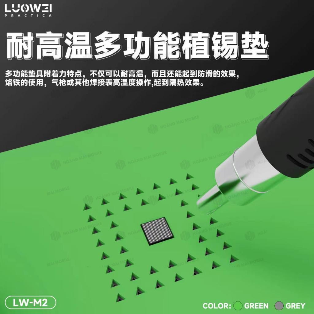 Cao su chịu nhiệt LUOWEI LW-M2 (450x205x3mm)