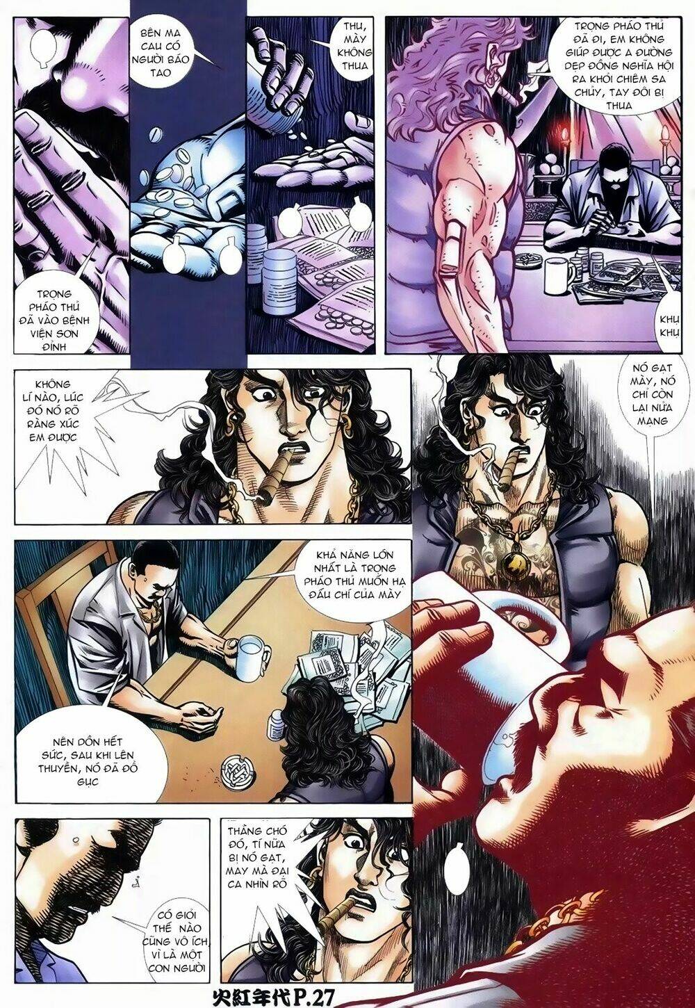 hỏa hồng niên đại hắc cốt đường chapter 111 22