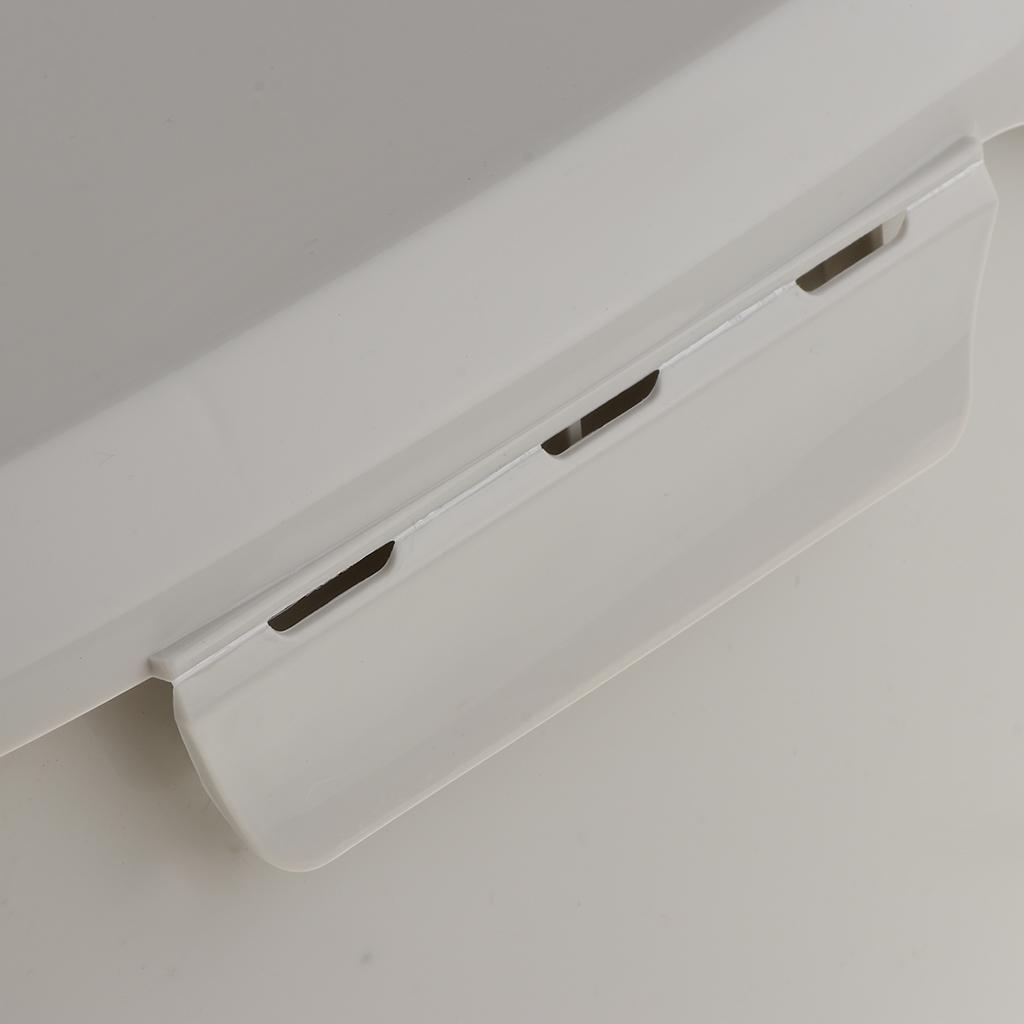 2X Plastic Pet Food Container Jar Measuring Cup Cereal Grain Storage Box Gray