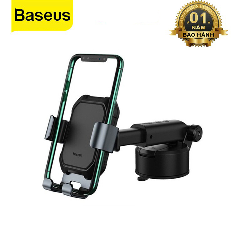 Giá Đỡ Kẹp Điện Thoại Baseus 360 Độ Hút Cực Mạnh Gắn Xe Oto (Tank Gravity Car Mount)- Hàng Chính Hãng