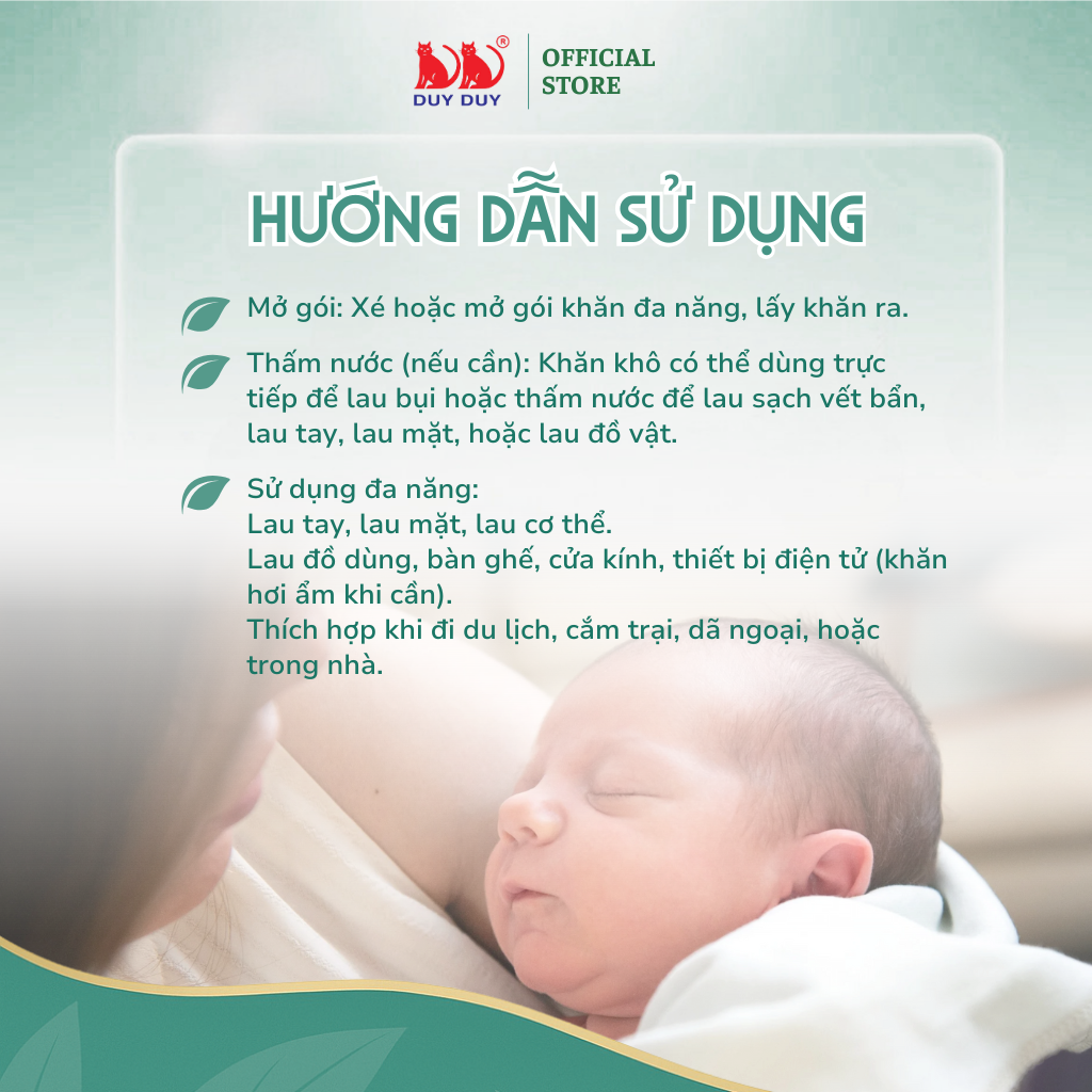 Khăn khô đa năng Akari vải sợi tự nhiên 160pcs + free 40 pcs (13.5x20cm) dạng rút thấm hút vượt trội