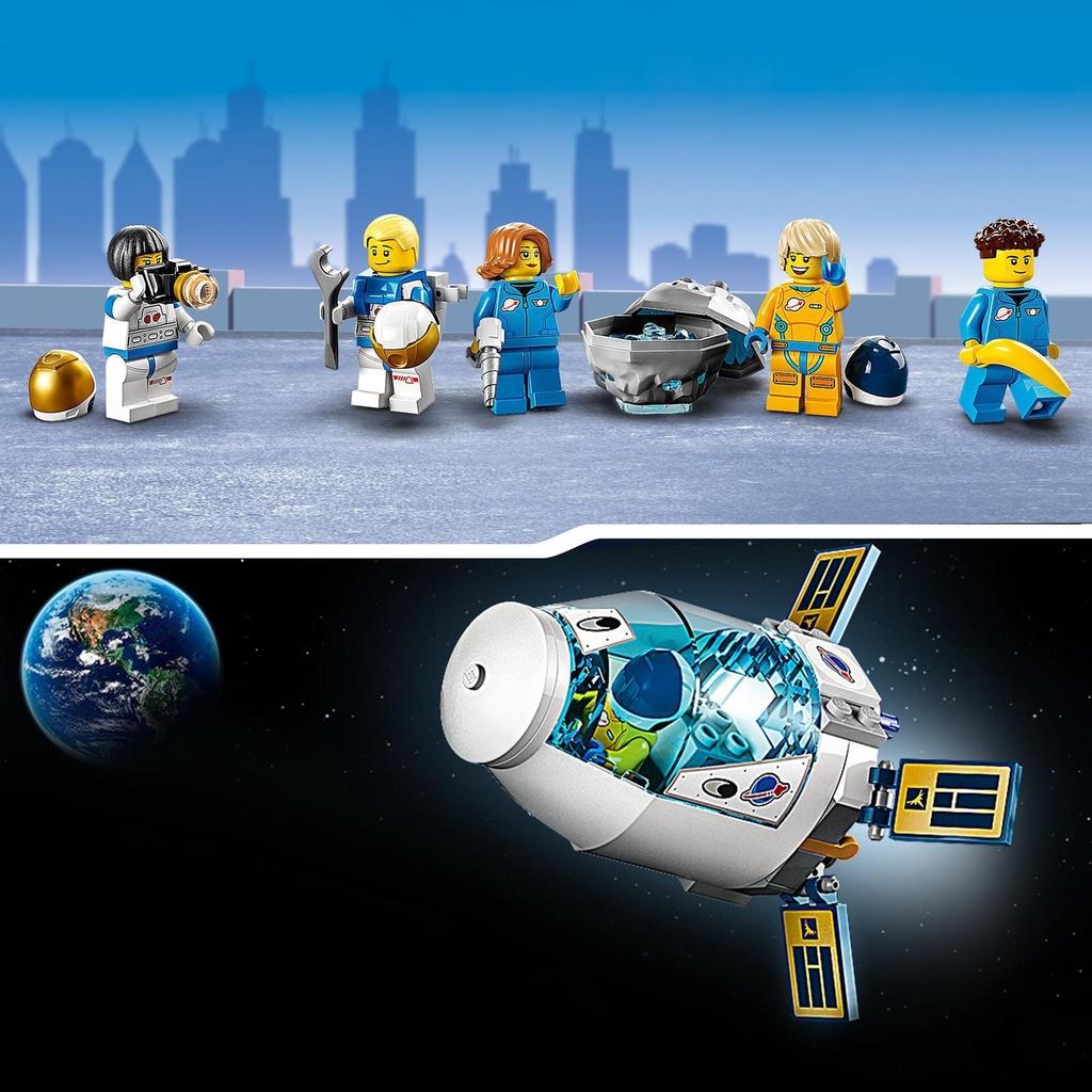 LEGO City 60349 Trạm Nghiên Cứu NASA Mặt Trăng (500 chi tiết)