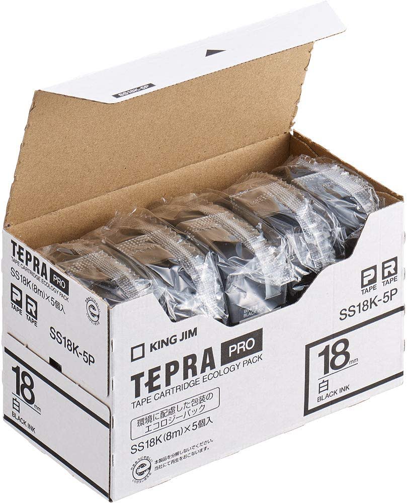 Nhãn in Tepra SS18K - Hàng chính hãng