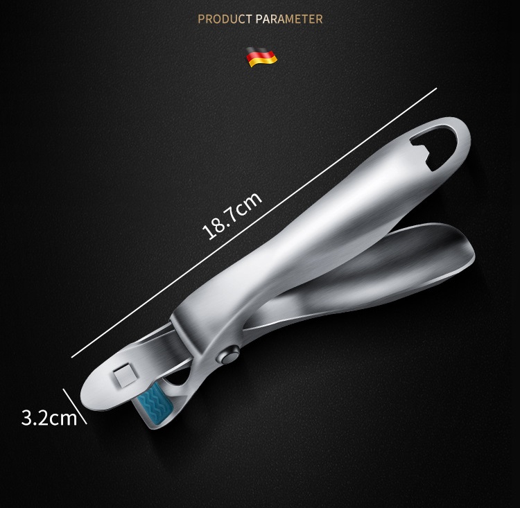 Dụng cụ kẹp gắp đồ nóng inox 304 đa năng với mút silicon chống trơn trượt - dụng cụ khui bia - kẹp gắp đồ chống nóng - kẹp gắp thức ăn kep găp - do khui