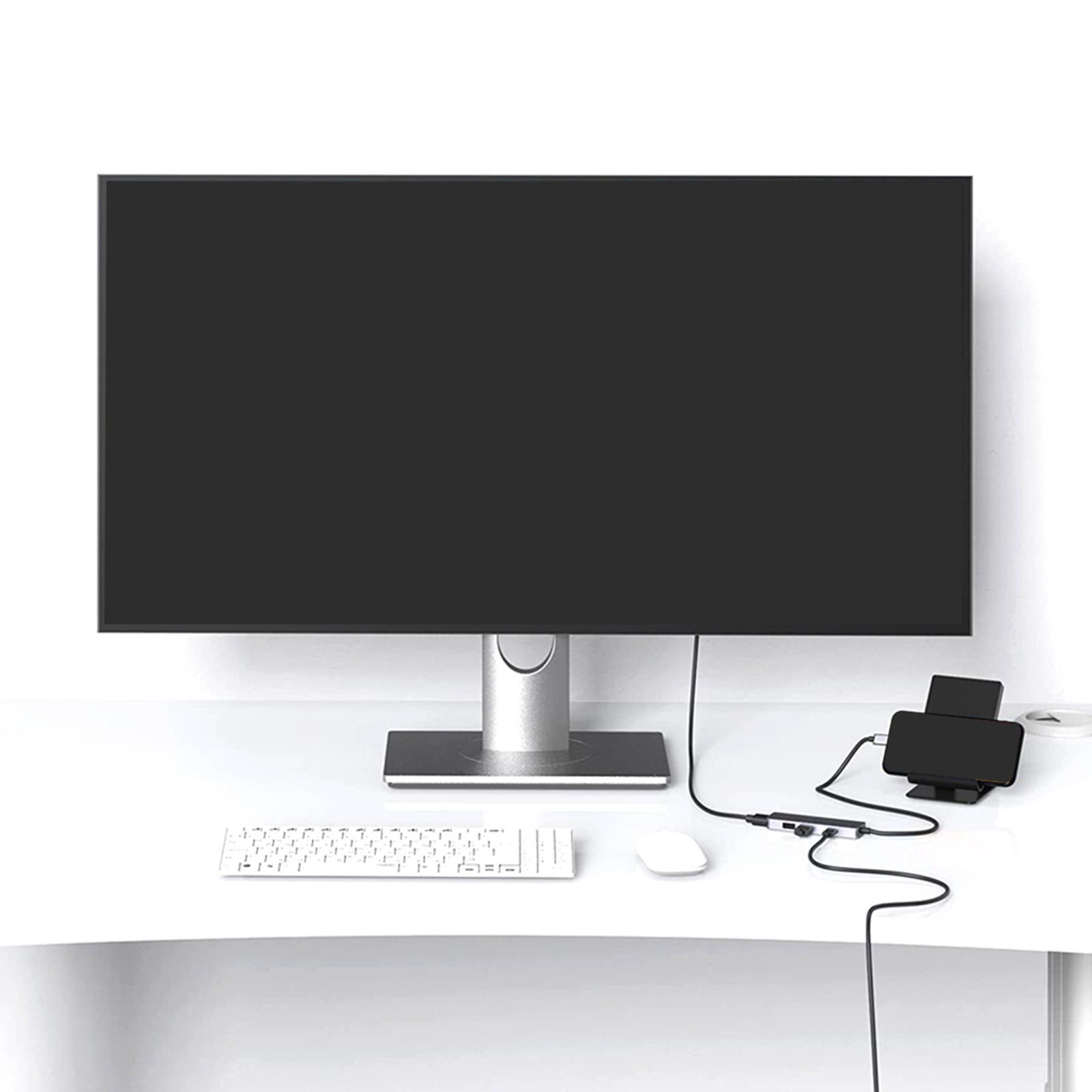 USB to 4K Hub Adapter for Monitor Phone Devices