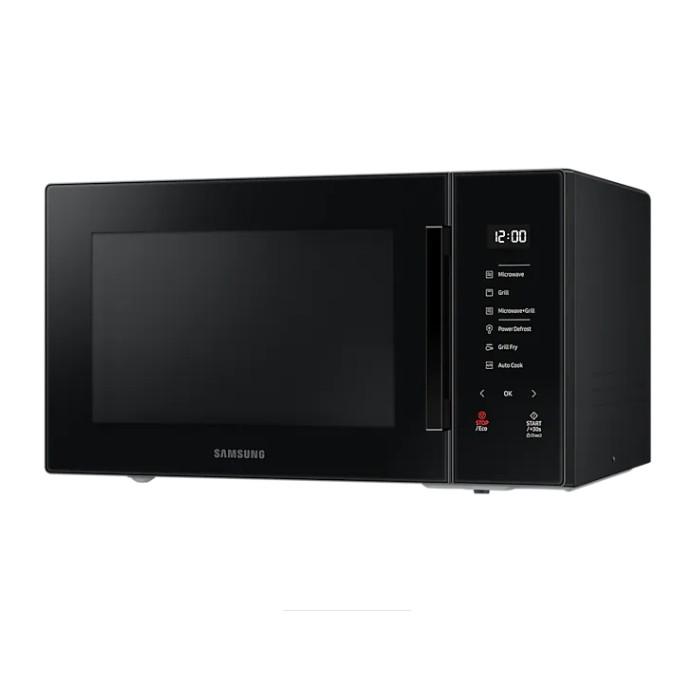 Lò vi sóng tráng men Samsung Công nghệ chiên nướng Grill Fry Dung tích 30 L Màu Đen MG30T5018CK - Hàng chính hãng