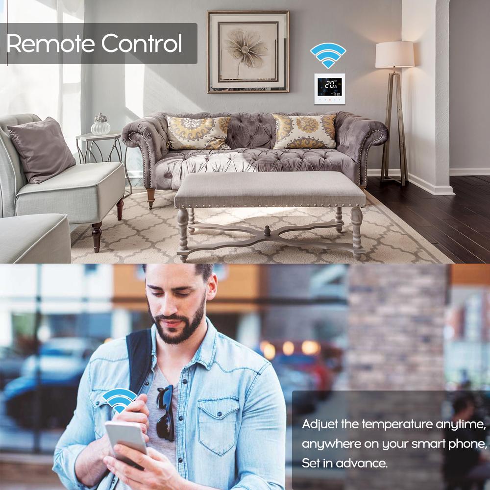Bộ Điều Khiển Nhiệt Độ Thông Minh Wifi-Fi Kỹ Thuật Số Điều Khiển Bằng Giọng Nói