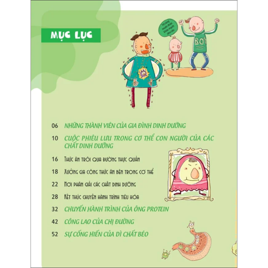 Khoa Học Thú Vị - Gia Đình Dinh Dưỡng - Thức Ăn Cùng Các Yếu Tố Dinh Dưỡng
