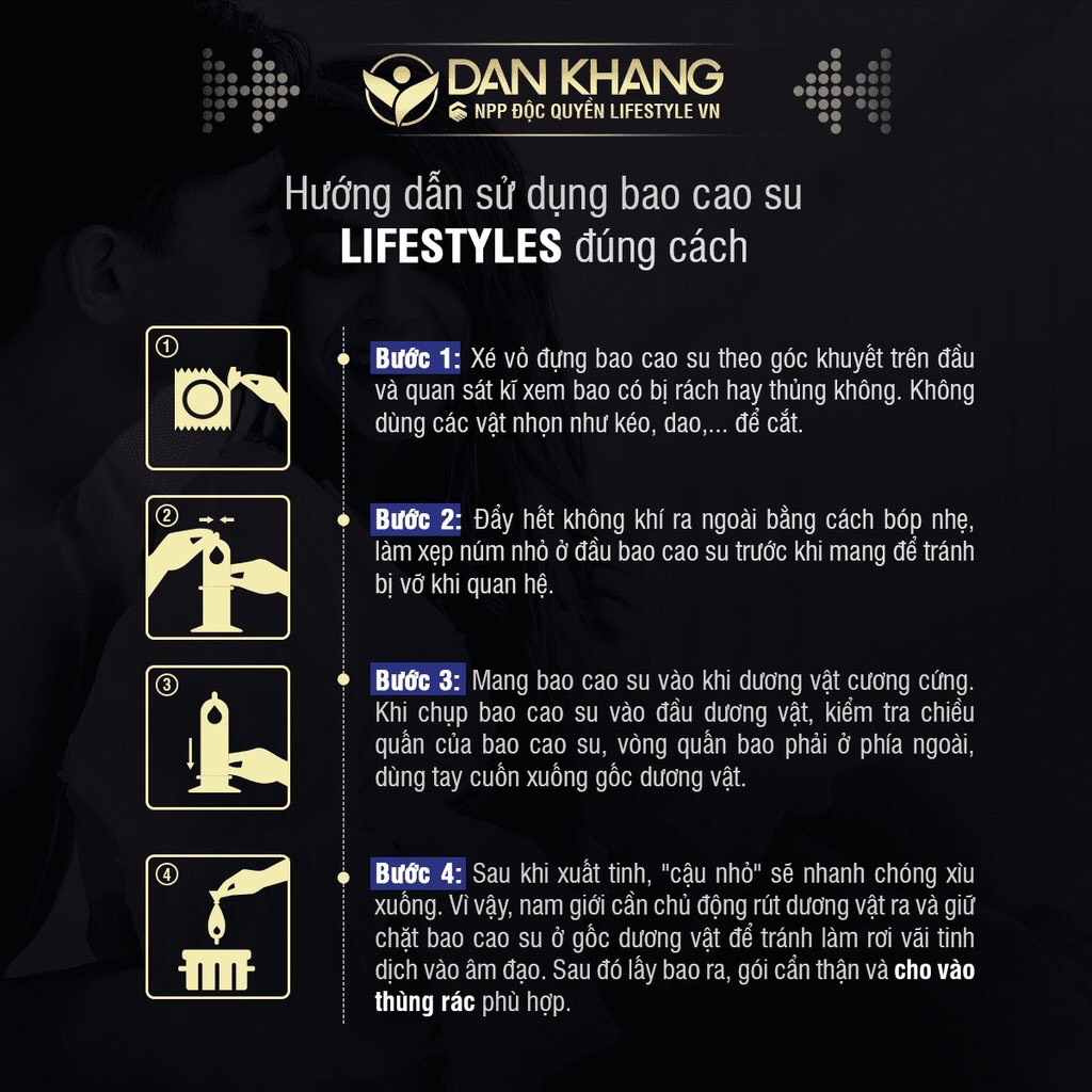 Bao Cao Su LifeStyles ZERO Cao Cấp Siêu Mỏng Tuyệt Đối, Dẻo Dai - Hộp 3 bao