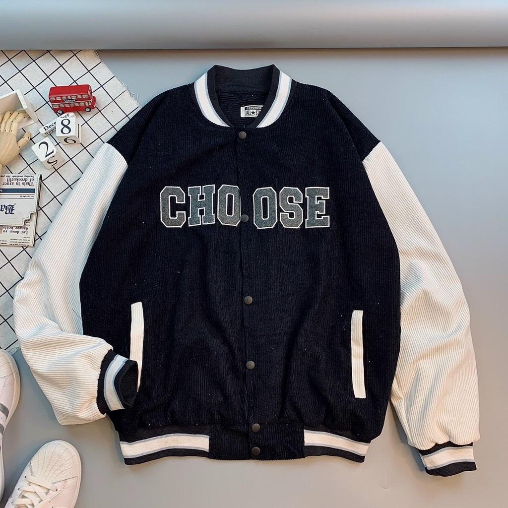 Áo Khoác Bomber Nhung Ulzzang Unisex Các Mẫu Siêu Xinh Chất Đẹp