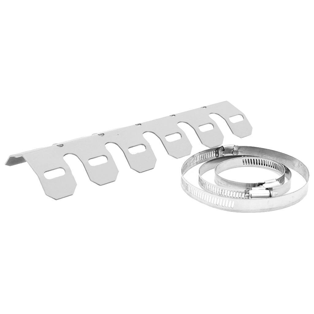 2- 25cm Exhaust Pipe Protector Guard Heat  for  Motorcycle