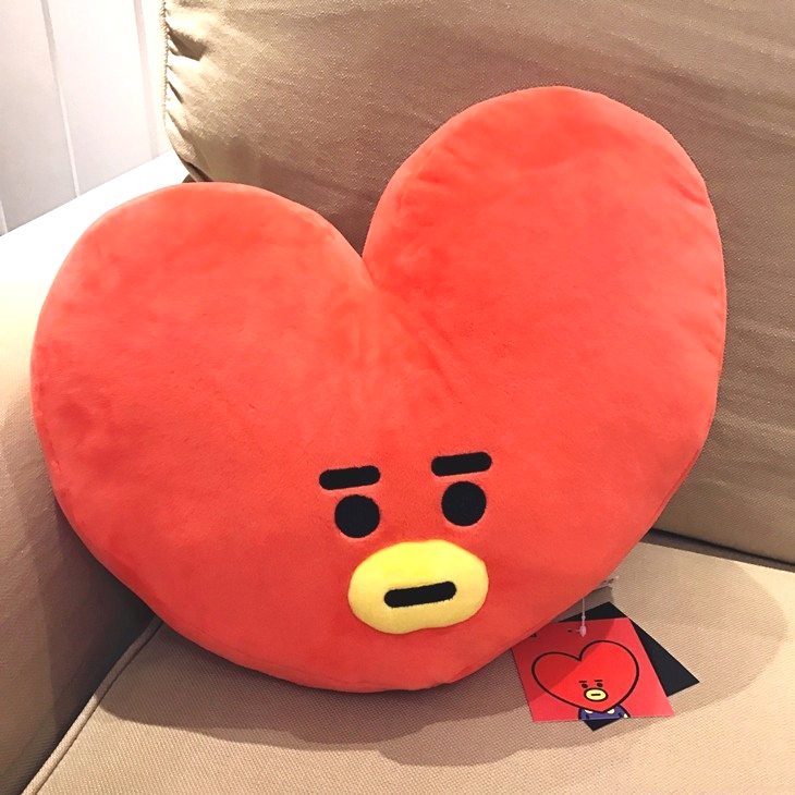 Gối ôm TATA BT21 BTS siêu cute (Tặng móc khóa BTS)