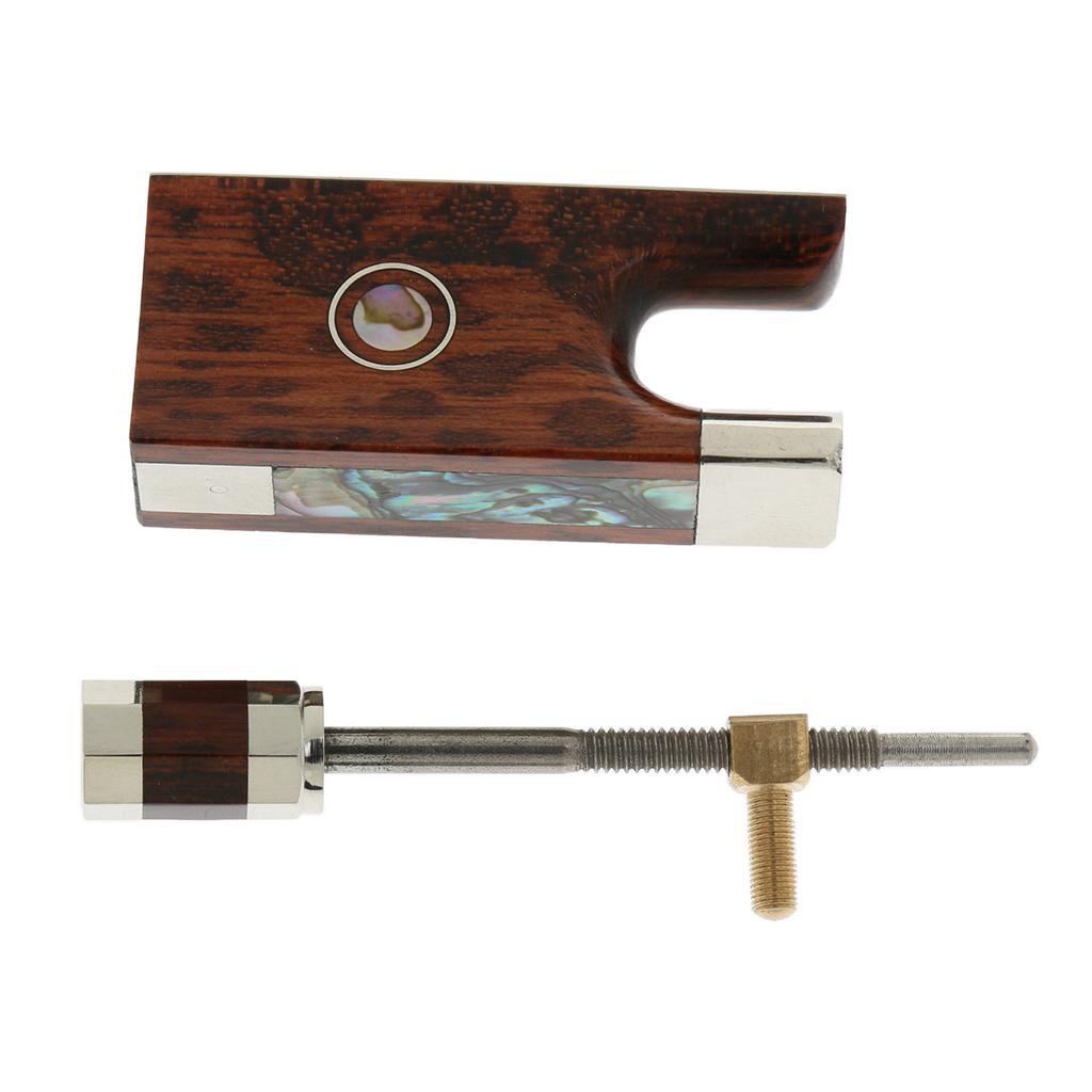 Violin Bow Frog with Screw for 4/4 3/4 Size Violins