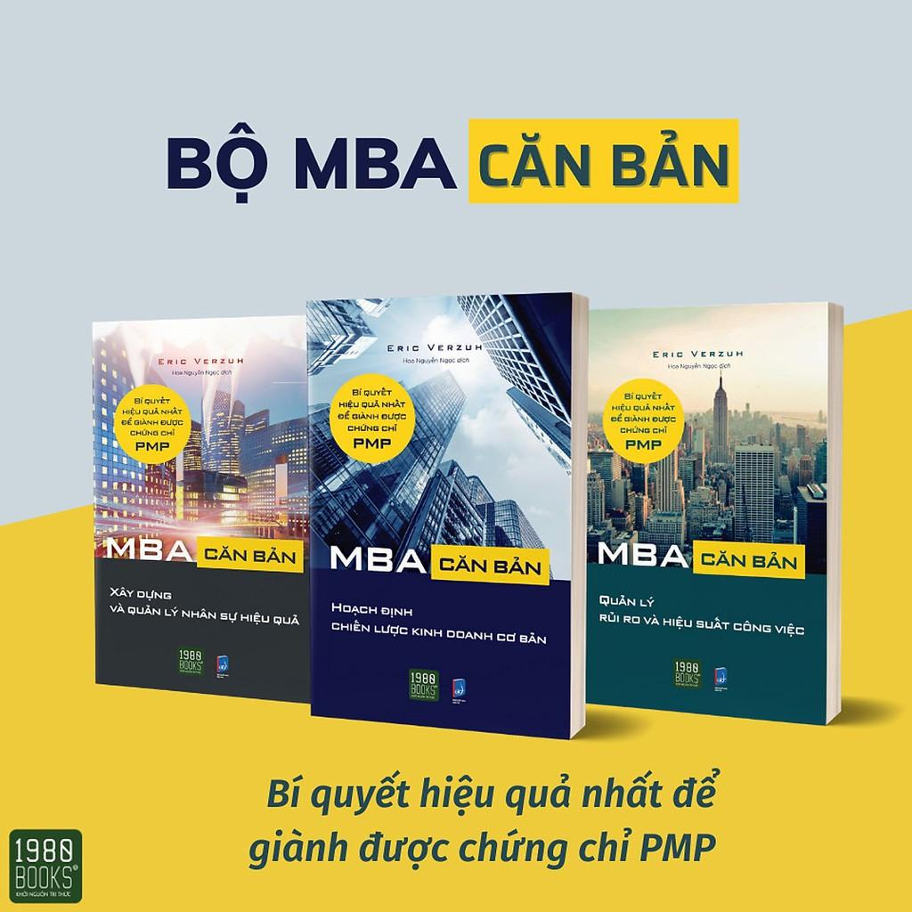 Sách  Bộ Combo 3 Tập MBA Căn Bản - BẢN QUYỀN
