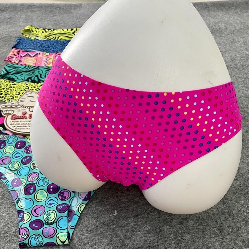 Quần lót su nửa mông tam giác hoạ tiết MLEM. Cheeky underwear