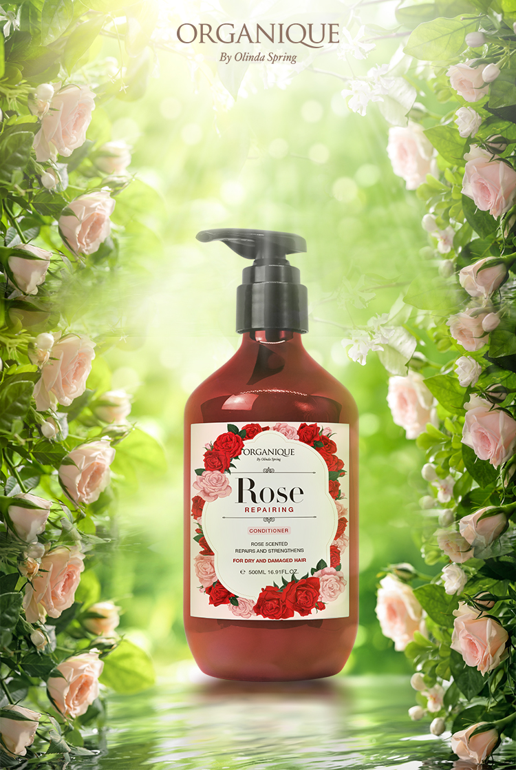 Dầu xả dưỡng tóc hoa hồng - Rose Repairing Conditioner 500ml (Mẫu mới)