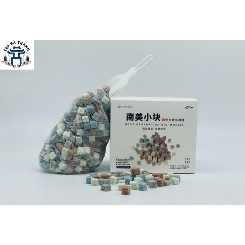 Vật Liệu Lọc Bể Cá DODOFLY MIX-MAGICCUBE Hộp 1 Lít - Vật Liệu Lọc Cao Cấp Cho Bể Cá Cảnh, Bể Thủy Sinh
