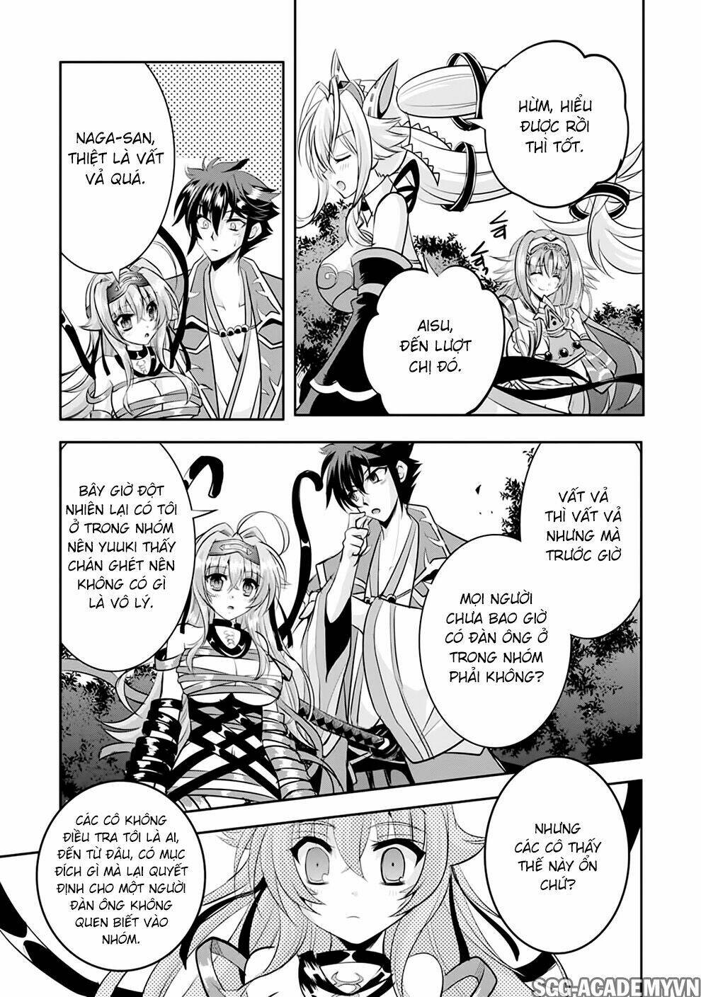 lạc vào thế giới phù thủy chapter 11 17