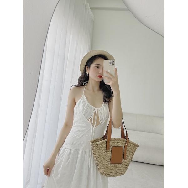 Đầm maxi hở lưng Wabisabi N3004