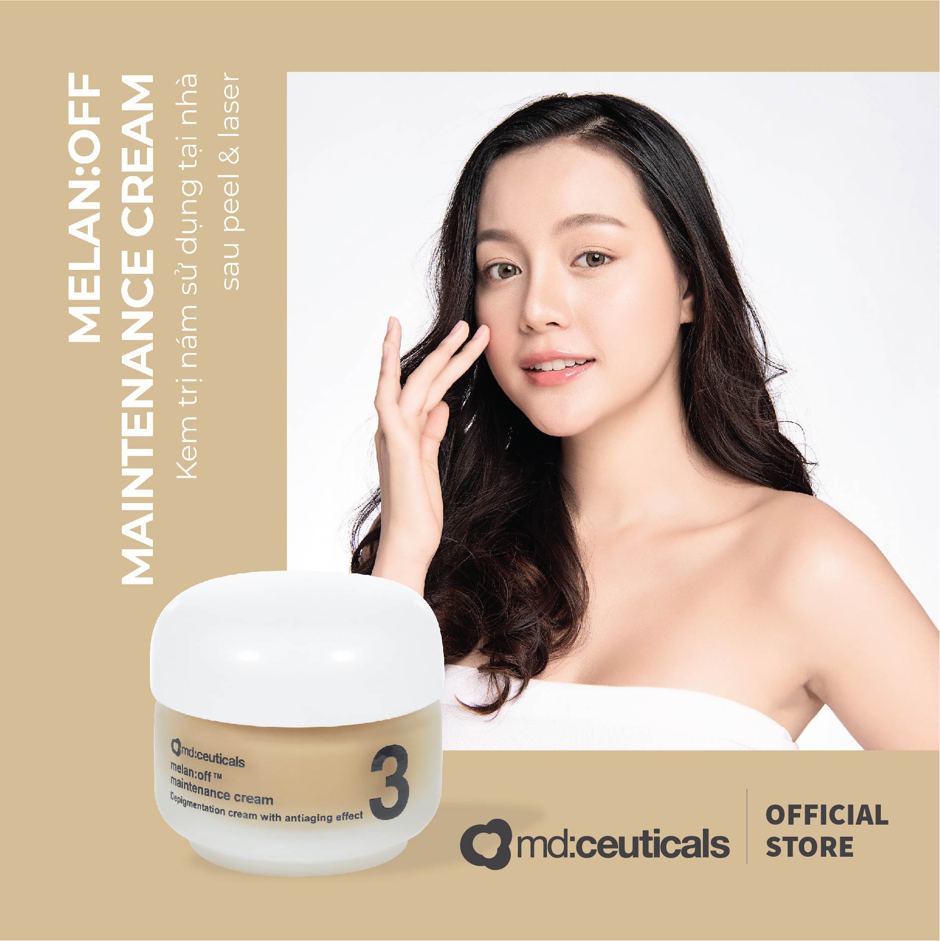 Kem Dưỡng Hỗ Trợ Trị Nám Melan:Off Maintenance Cream