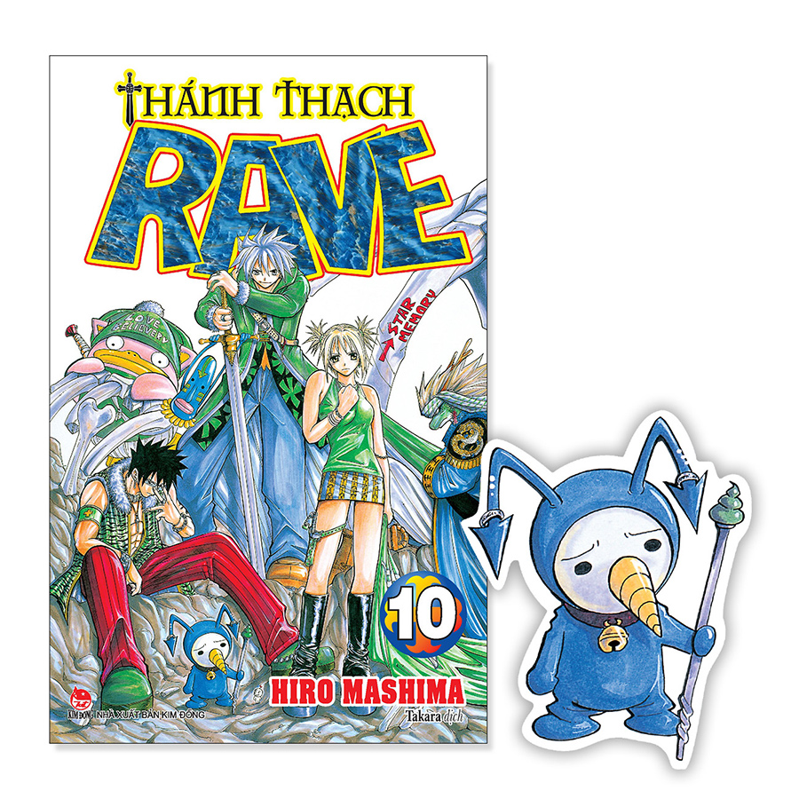 Thánh Thạch Rave Tập 10 [Tặng kèm Bookmark Plue Và Bìa Áo Special]