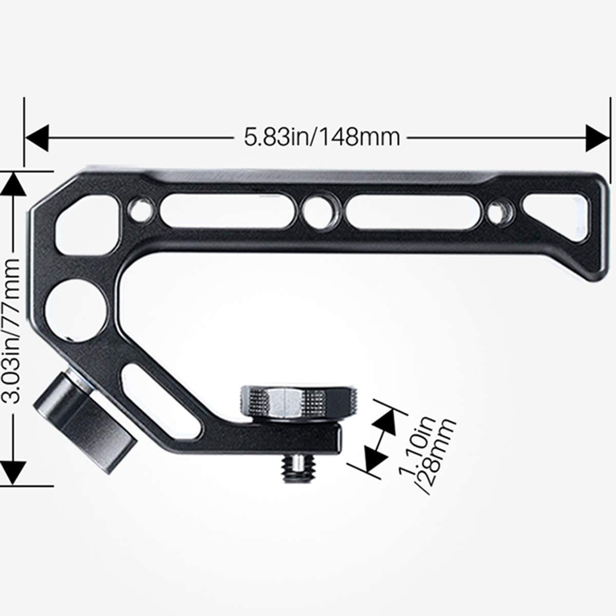 ULANZI UURIG R008, Tay cầm đa năng dành cho Máy ảnh DSLR - Hàng Chính Hãng