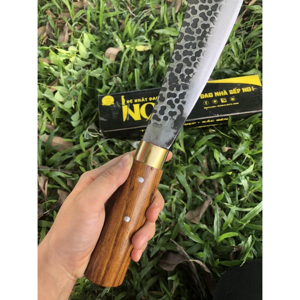 Dao bộ 5 dao nhà bếp cao cấp làm từ nhíp xe ô tô chống cong vênh sứt mẻ.