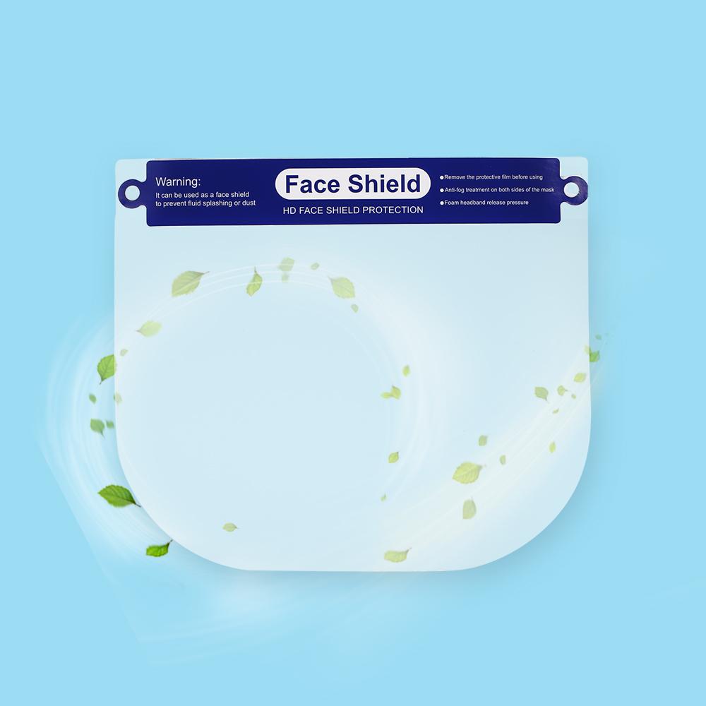 10PCS Protective Face Mask Anti-spitting Isolation Face Shield Fluid Resistant Full Face Mask Transparent Dust-proof