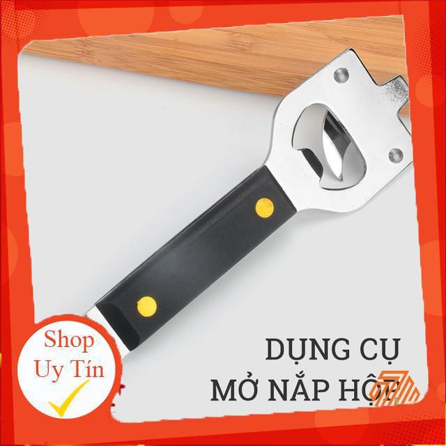 Dụng Cụ Khui 2 Đầu Chuyên Mở Nắp Chai - Khui Mở Nắp Lon Đa Năng